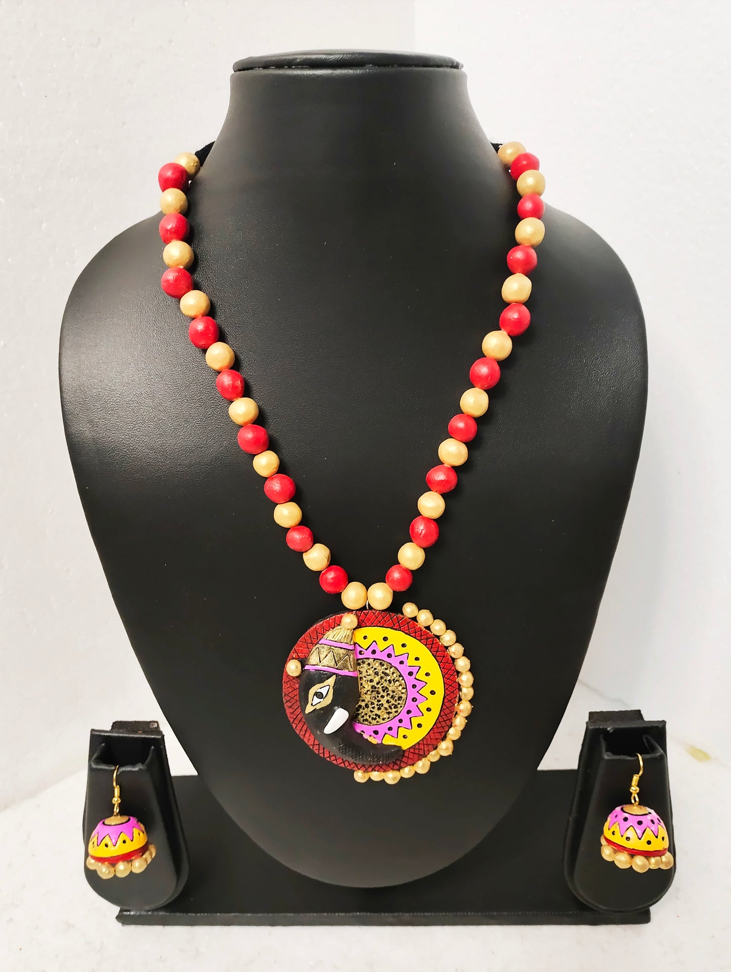 Handcrafted Terracotta Jewellery Set | Unique Indian Ethnic Designs | Eco-Friendly Accessories