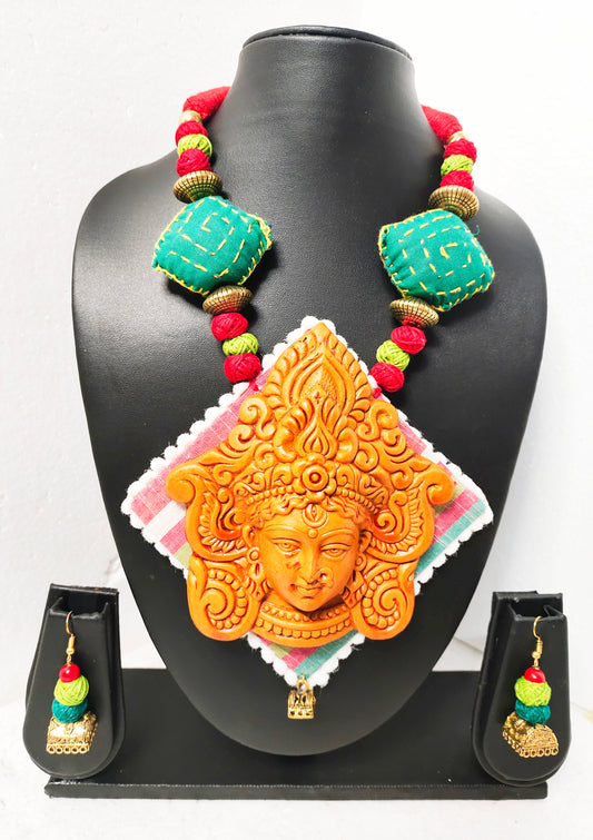 Handcrafted Terracotta Jewellery Set | Unique Indian Ethnic Designs | Eco-Friendly Accessories