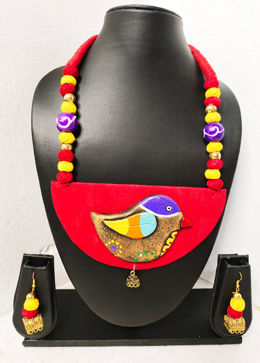 Handcrafted Terracotta Jewellery Set | Unique Indian Ethnic Designs | Eco-Friendly Accessories