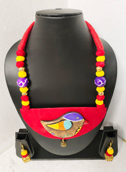 Handcrafted Terracotta Jewellery Set | Unique Indian Ethnic Designs | Eco-Friendly Accessories