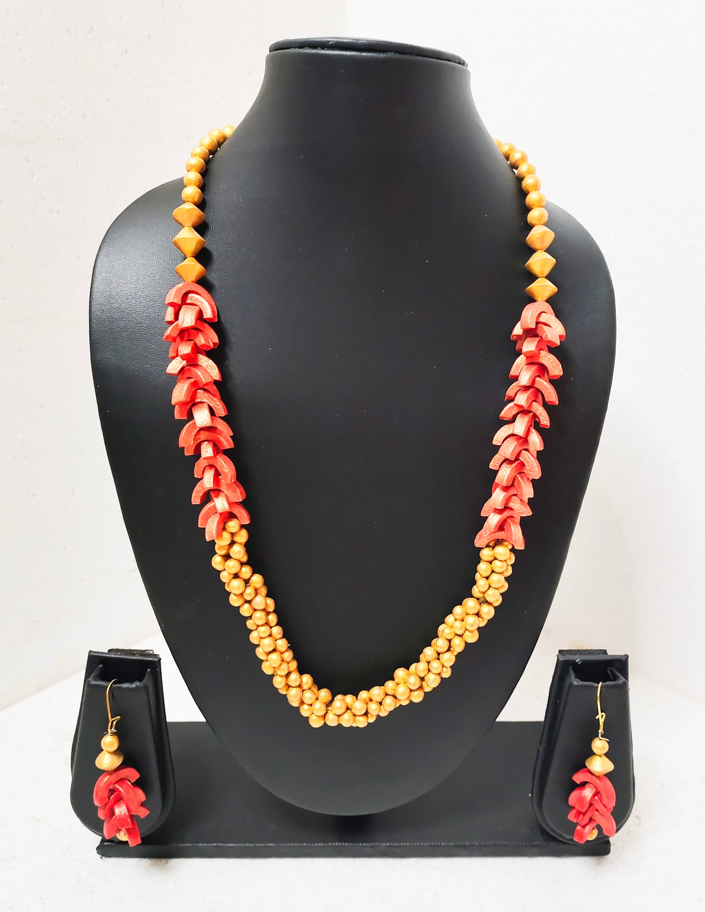 Handcrafted Terracotta Jewellery Set | Unique Indian Ethnic Designs | Eco-Friendly Accessories