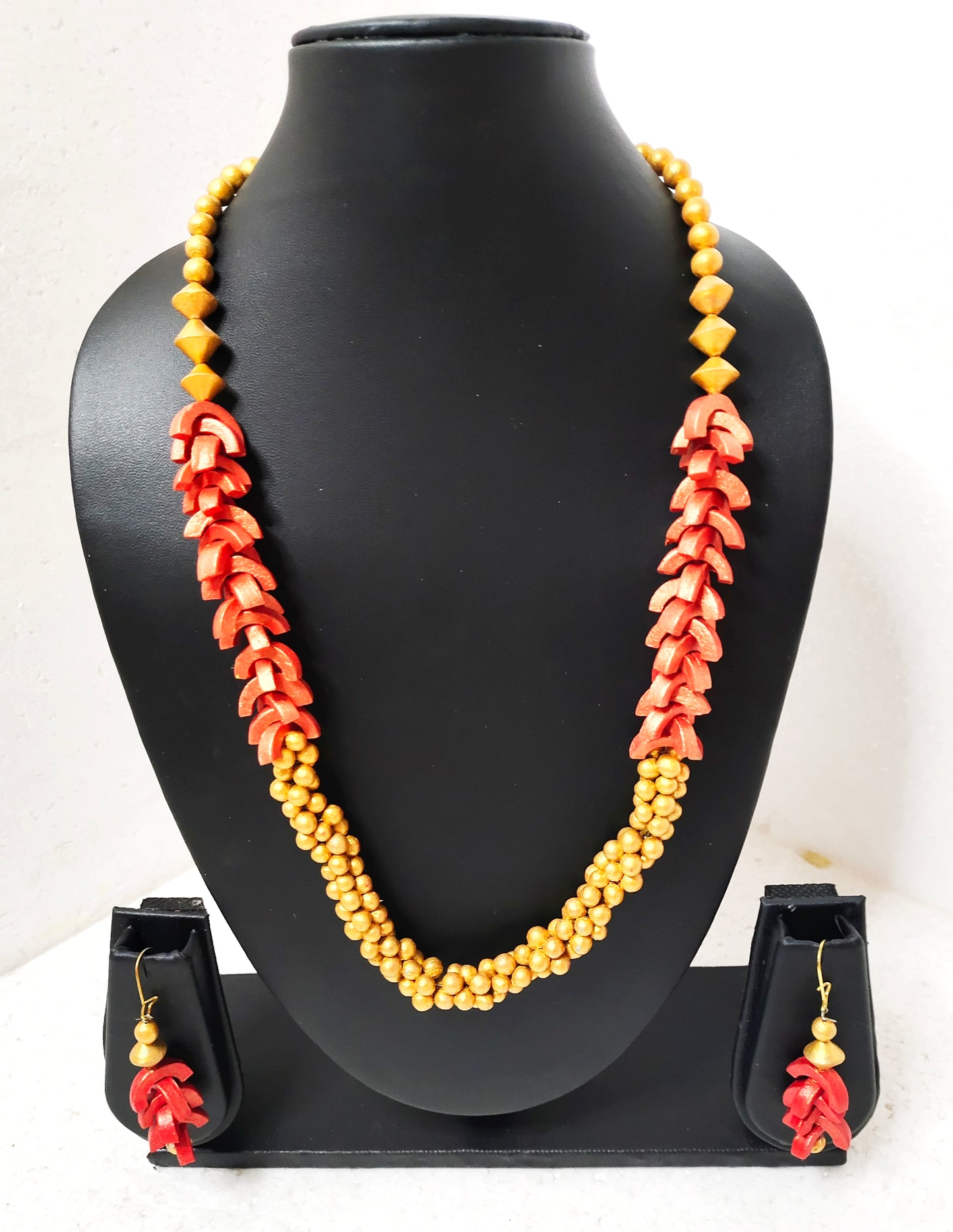 Handcrafted Terracotta Jewellery Set | Unique Indian Ethnic Designs | Eco-Friendly Accessories