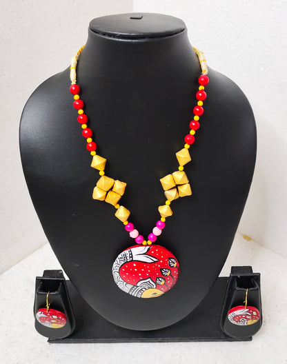 Handcrafted Terracotta Jewellery Set | Unique Indian Ethnic Designs | Eco-Friendly Accessories