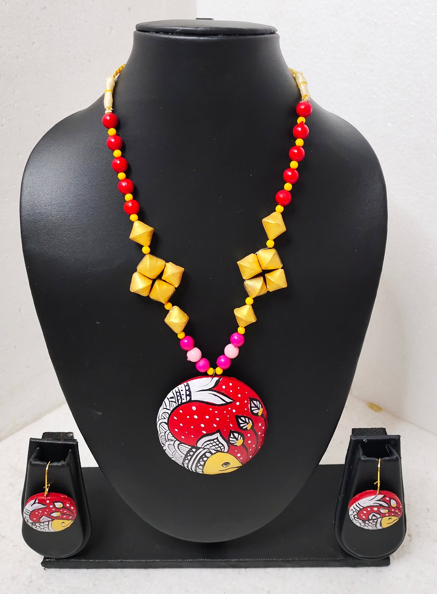 Handcrafted Terracotta Jewellery Set | Unique Indian Ethnic Designs | Eco-Friendly Accessories