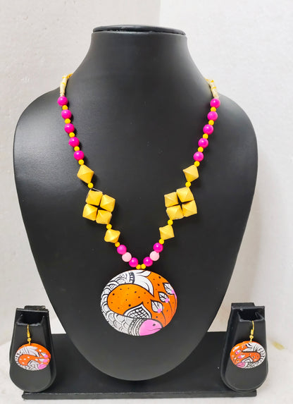 Handcrafted Terracotta Jewellery Set | Unique Indian Ethnic Designs | Eco-Friendly Accessories