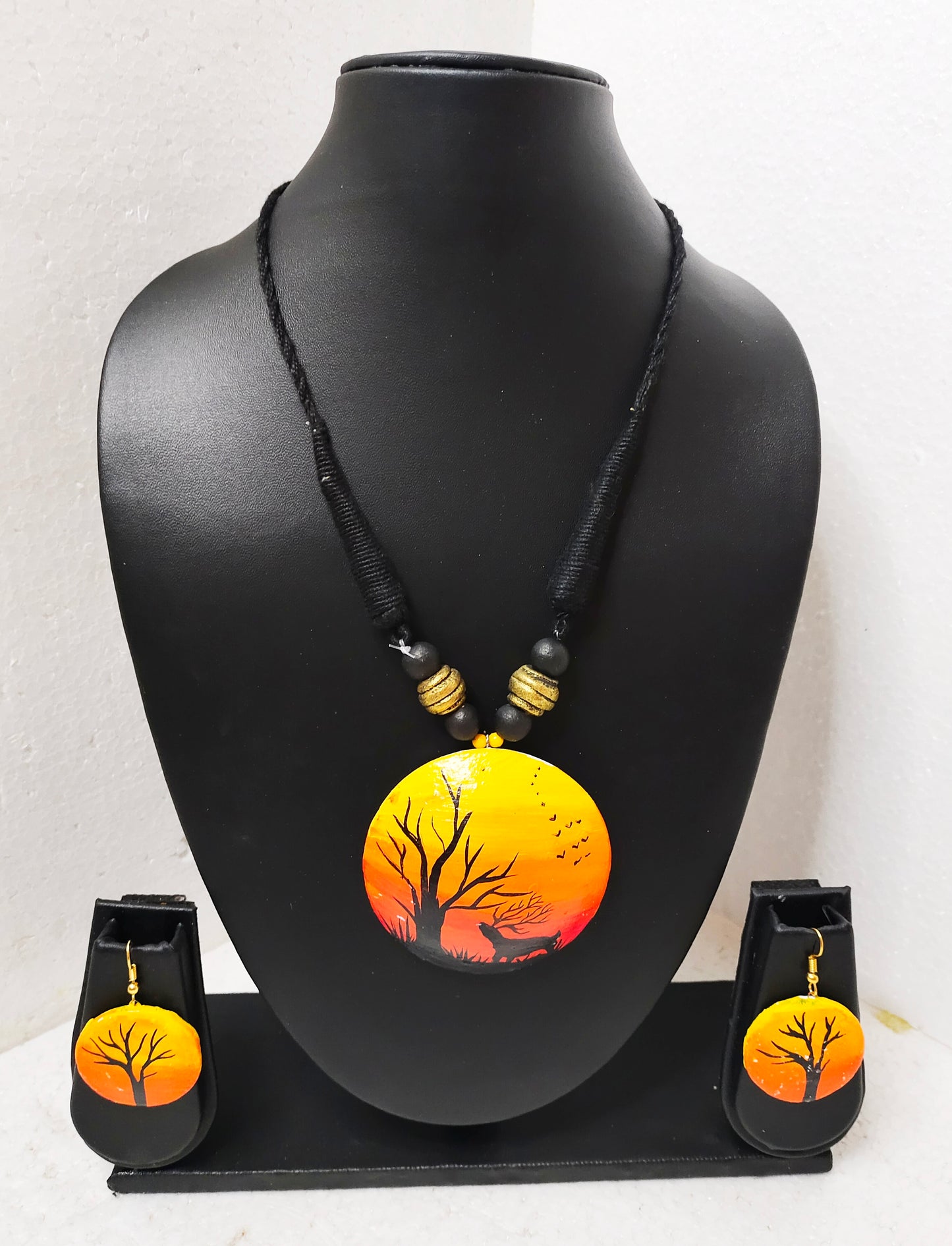 Handcrafted Terracotta Jewellery Set | Unique Indian Ethnic Designs | Eco-Friendly Accessories