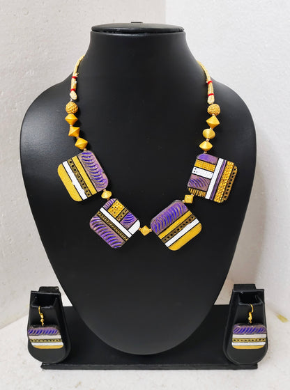 Handcrafted Terracotta Jewellery Set | Unique Indian Ethnic Designs | Eco-Friendly Accessories