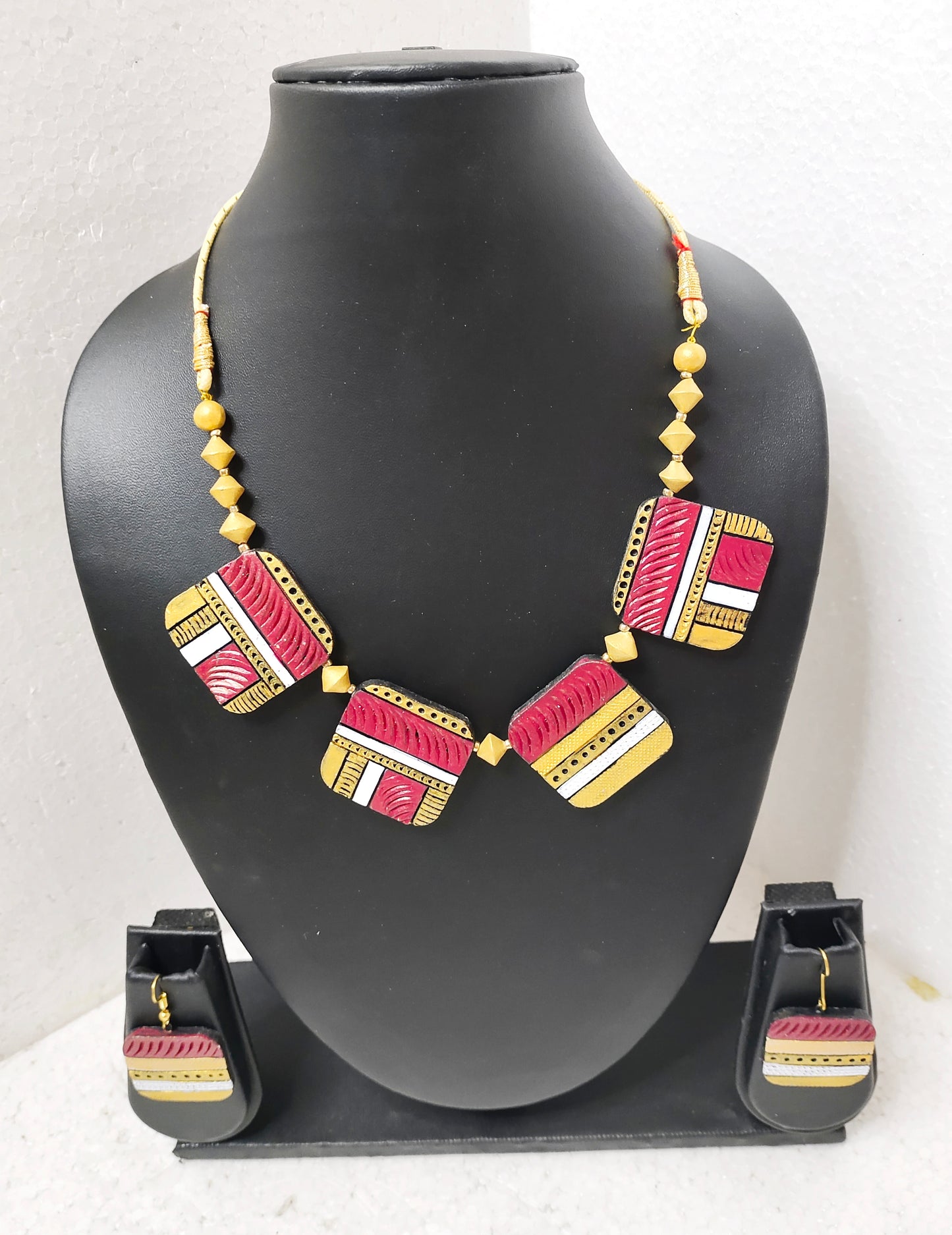 Handcrafted Terracotta Jewellery Set | Unique Indian Ethnic Designs | Eco-Friendly Accessories