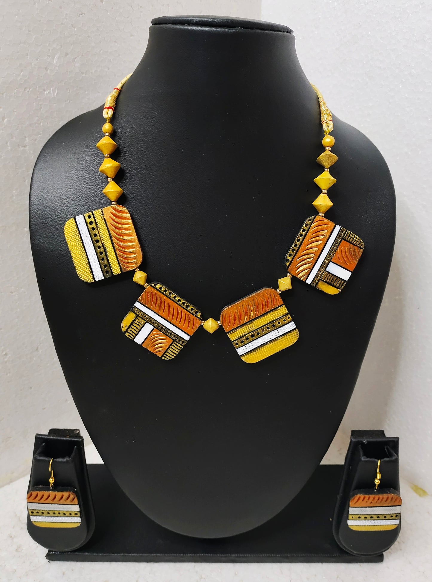 Handcrafted Terracotta Jewellery Set | Unique Indian Ethnic Designs | Eco-Friendly Accessories