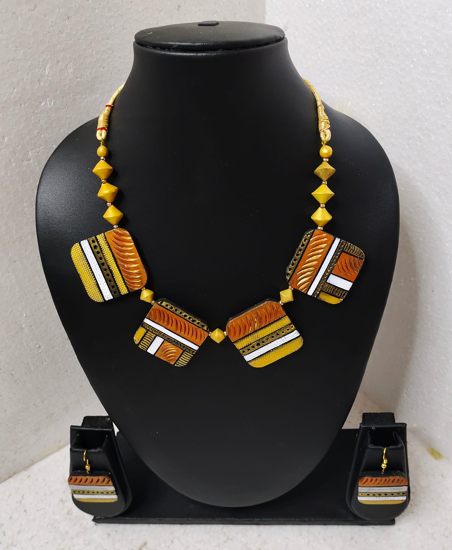 Handcrafted Terracotta Jewellery Set | Unique Indian Ethnic Designs | Eco-Friendly Accessories