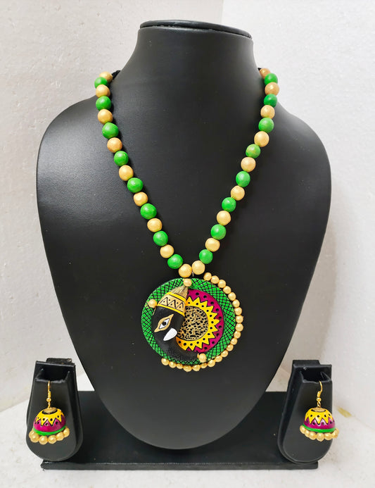 Handcrafted Terracotta Jewellery Set | Unique Indian Ethnic Designs | Eco-Friendly Accessories