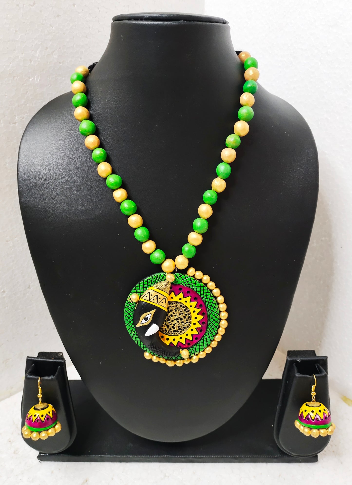 Handcrafted Terracotta Jewellery Set | Unique Indian Ethnic Designs | Eco-Friendly Accessories