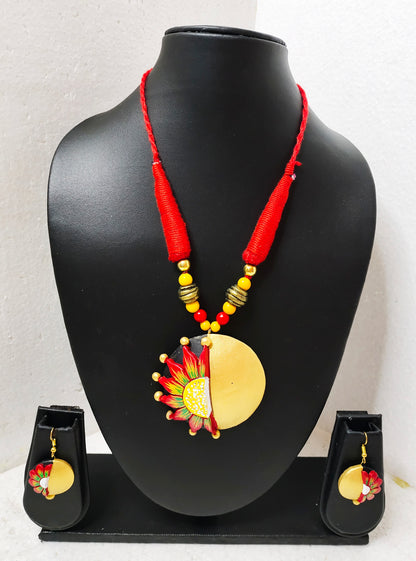 Handcrafted Terracotta Jewellery Set | Unique Indian Ethnic Designs | Eco-Friendly Accessories