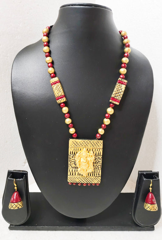 Handcrafted Terracotta Jewellery Set | Unique Indian Ethnic Designs | Eco-Friendly Accessories