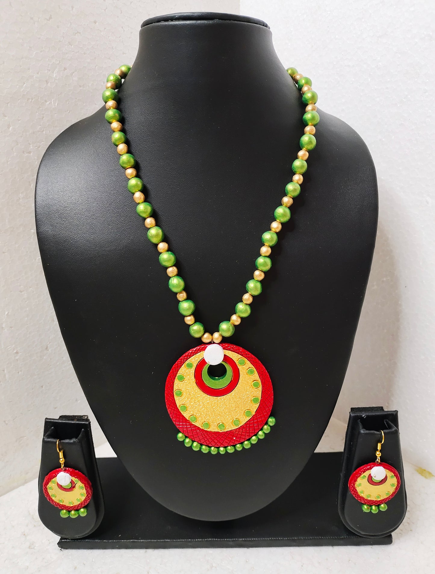 Handcrafted Terracotta Jewellery Set | Unique Indian Ethnic Designs | Eco-Friendly Accessories