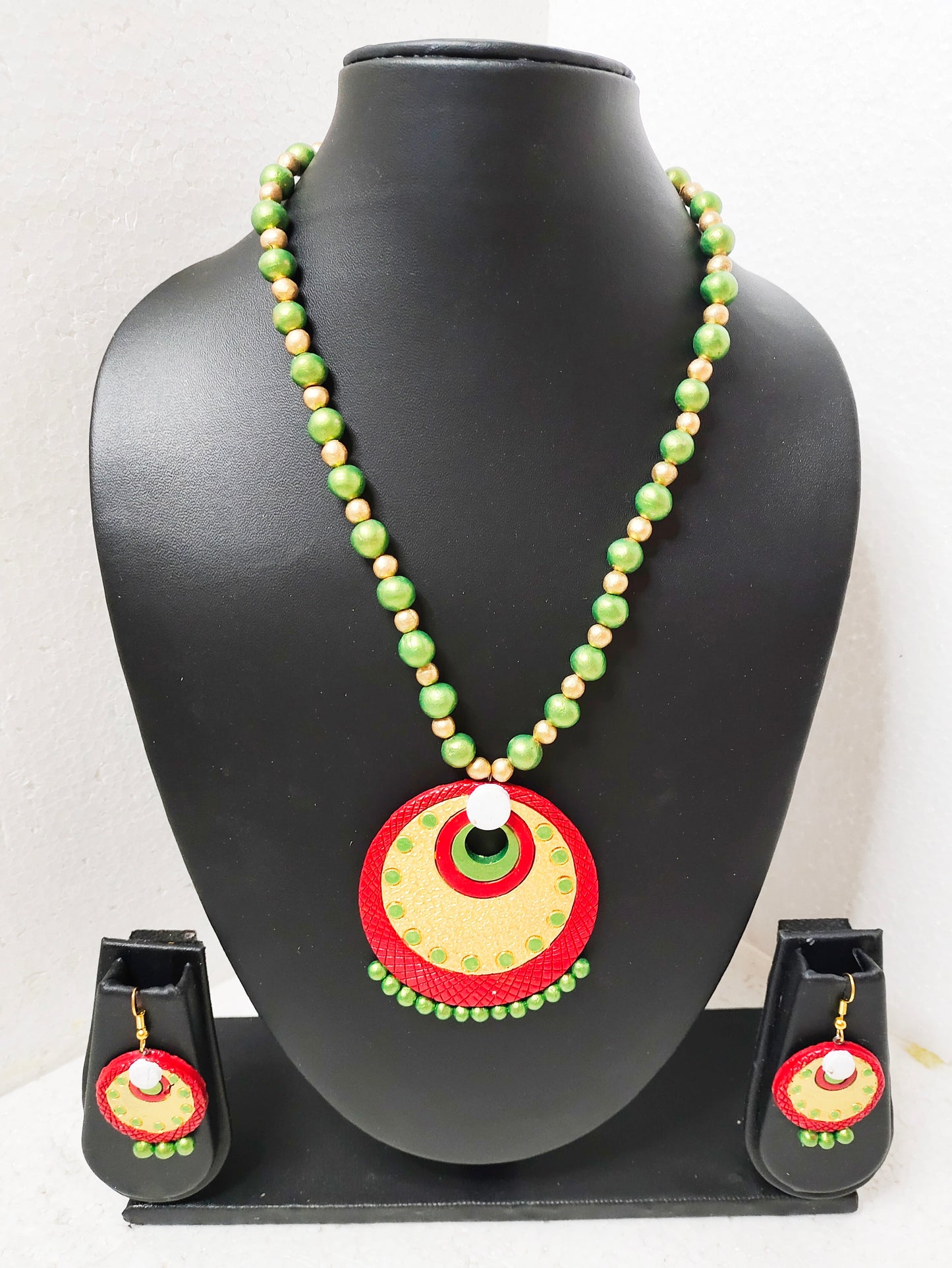 Handcrafted Terracotta Jewellery Set | Unique Indian Ethnic Designs | Eco-Friendly Accessories