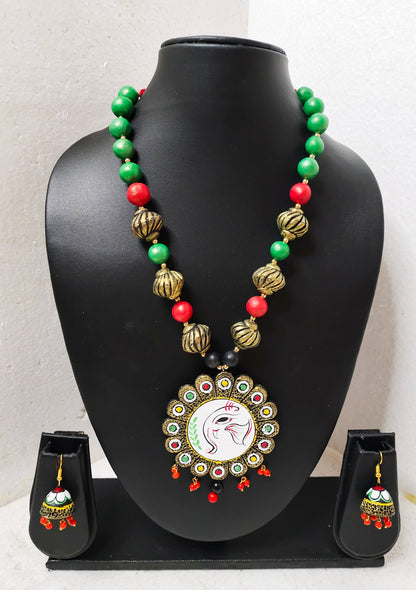 Handcrafted Terracotta Jewellery Set | Unique Indian Ethnic Designs | Eco-Friendly Accessories