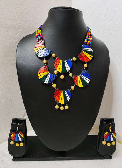 Handcrafted Terracotta Jewellery Set | Unique Indian Ethnic Designs | Eco-Friendly Accessories