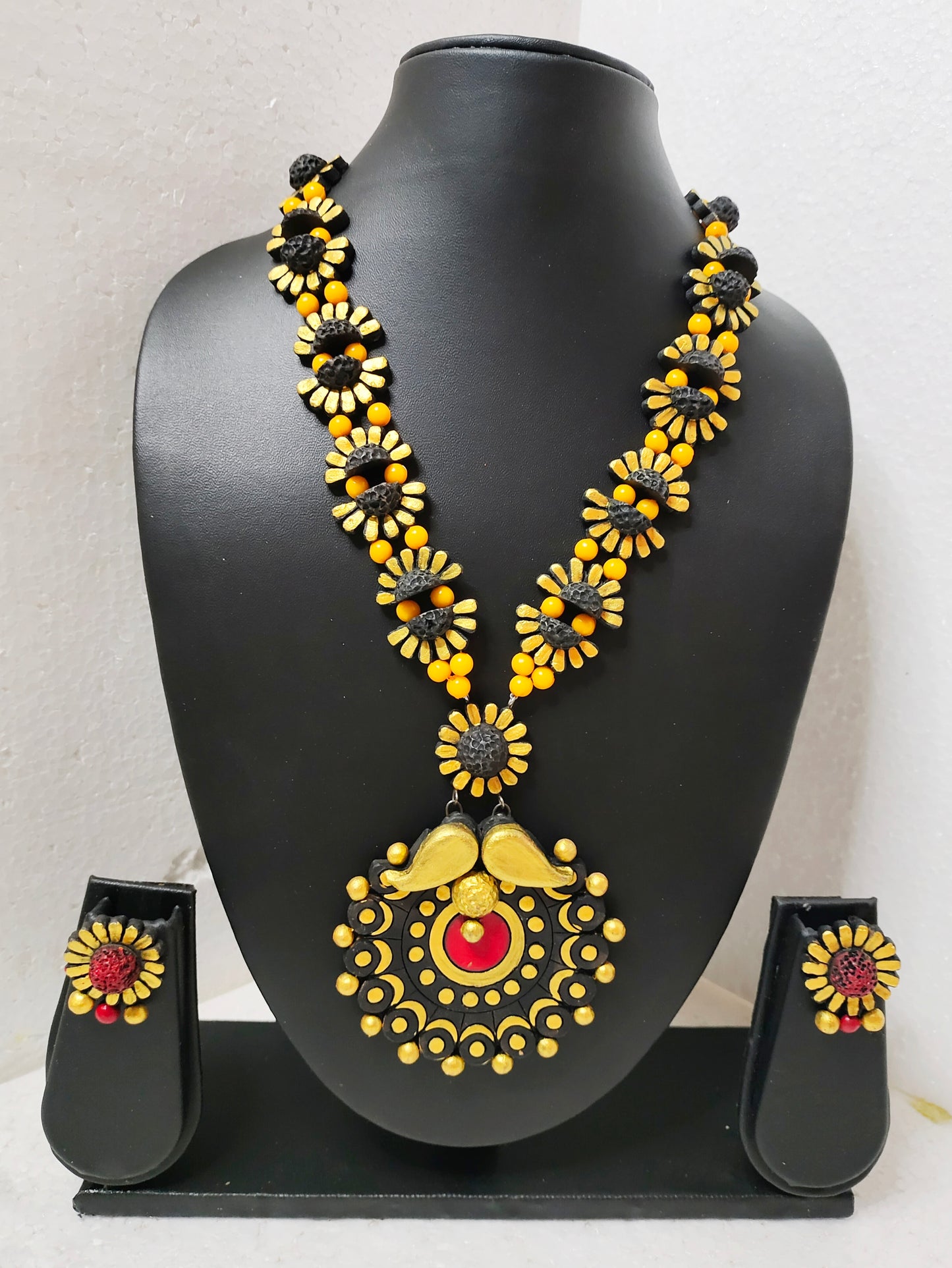 Handcrafted Terracotta Jewellery Set | Unique Indian Ethnic Designs | Eco-Friendly Accessories