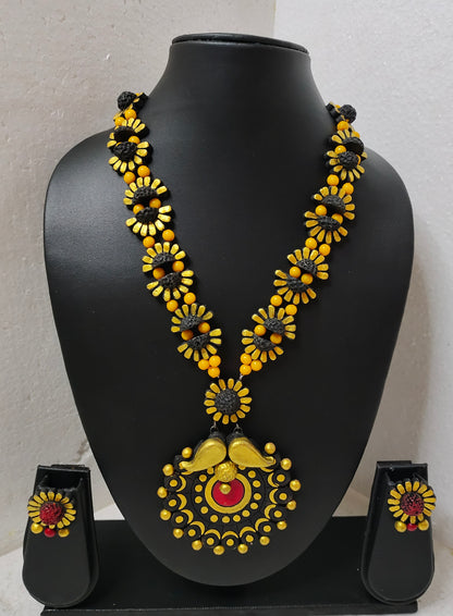 Handcrafted Terracotta Jewellery Set | Unique Indian Ethnic Designs | Eco-Friendly Accessories