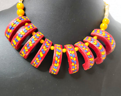 Handcrafted Terracotta Jewellery Set | Unique Indian Ethnic Designs | Eco-Friendly Accessories