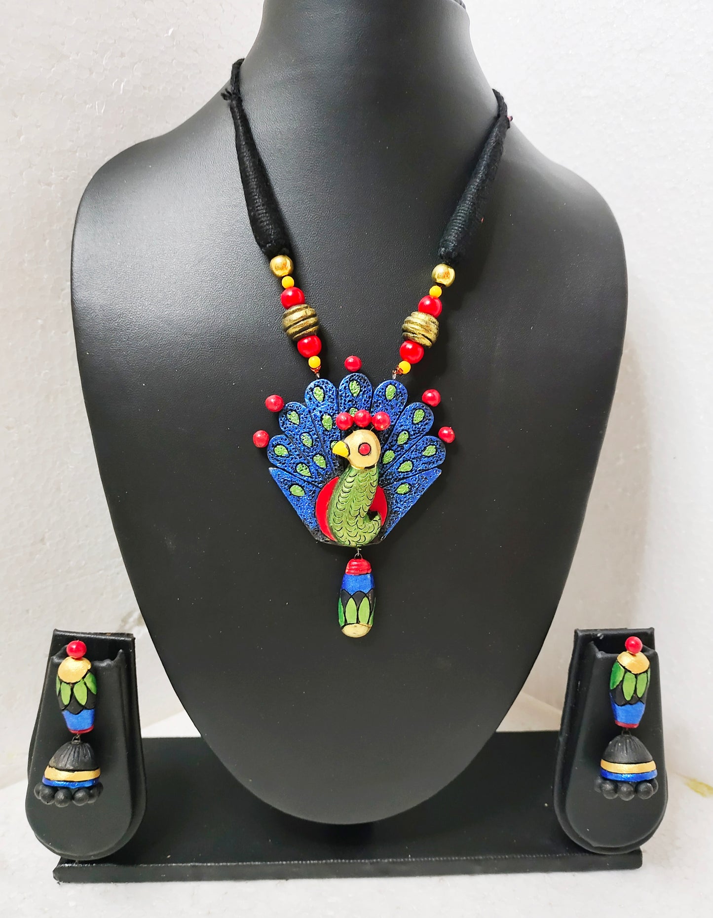 Handcrafted Terracotta Jewellery Set | Unique Indian Ethnic Designs | Eco-Friendly Accessories