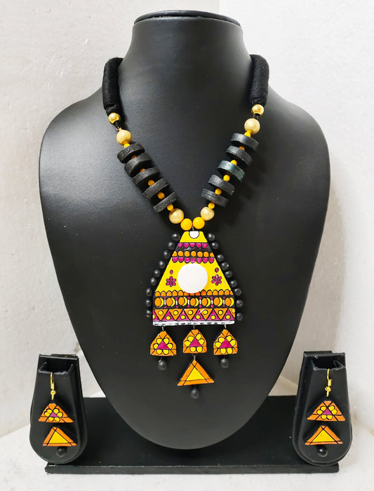 Handcrafted Terracotta Jewellery Set | Unique Indian Ethnic Designs | Eco-Friendly Accessories