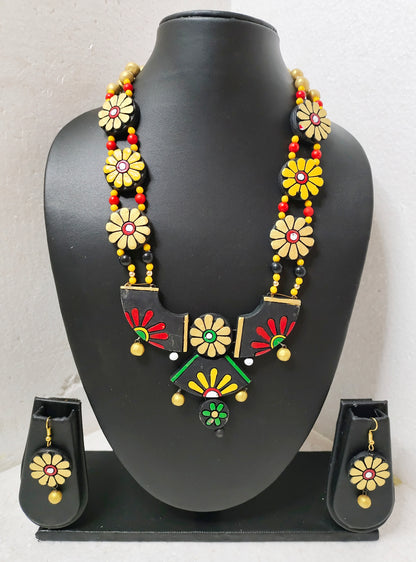 Handcrafted Terracotta Jewellery Set | Unique Indian Ethnic Designs | Eco-Friendly Accessories