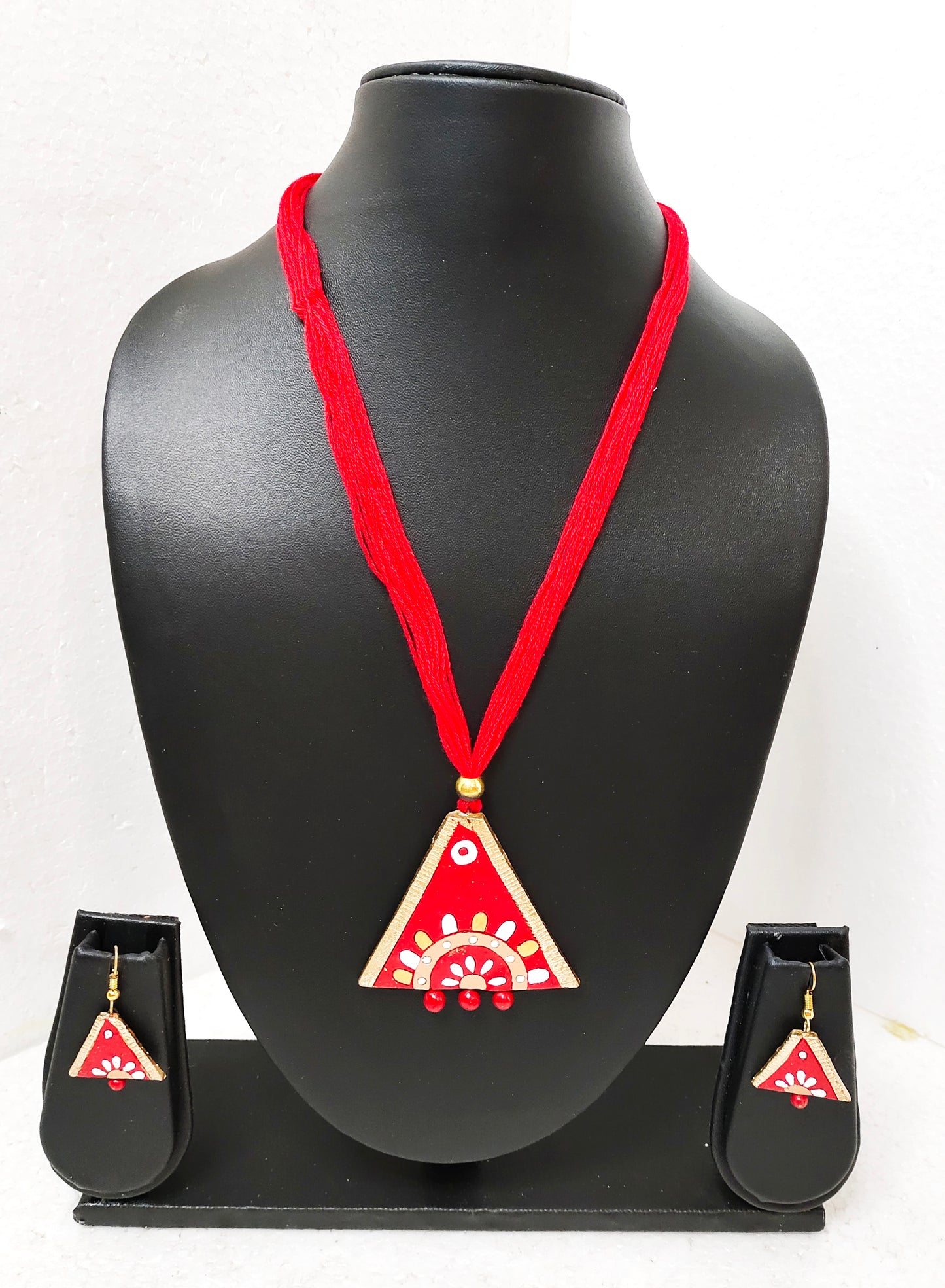 Handcrafted Terracotta Jewellery Set | Unique Indian Ethnic Designs | Eco-Friendly Accessories