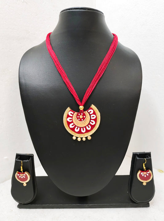 Handcrafted Terracotta Jewellery Set | Unique Indian Ethnic Designs | Eco-Friendly Accessories