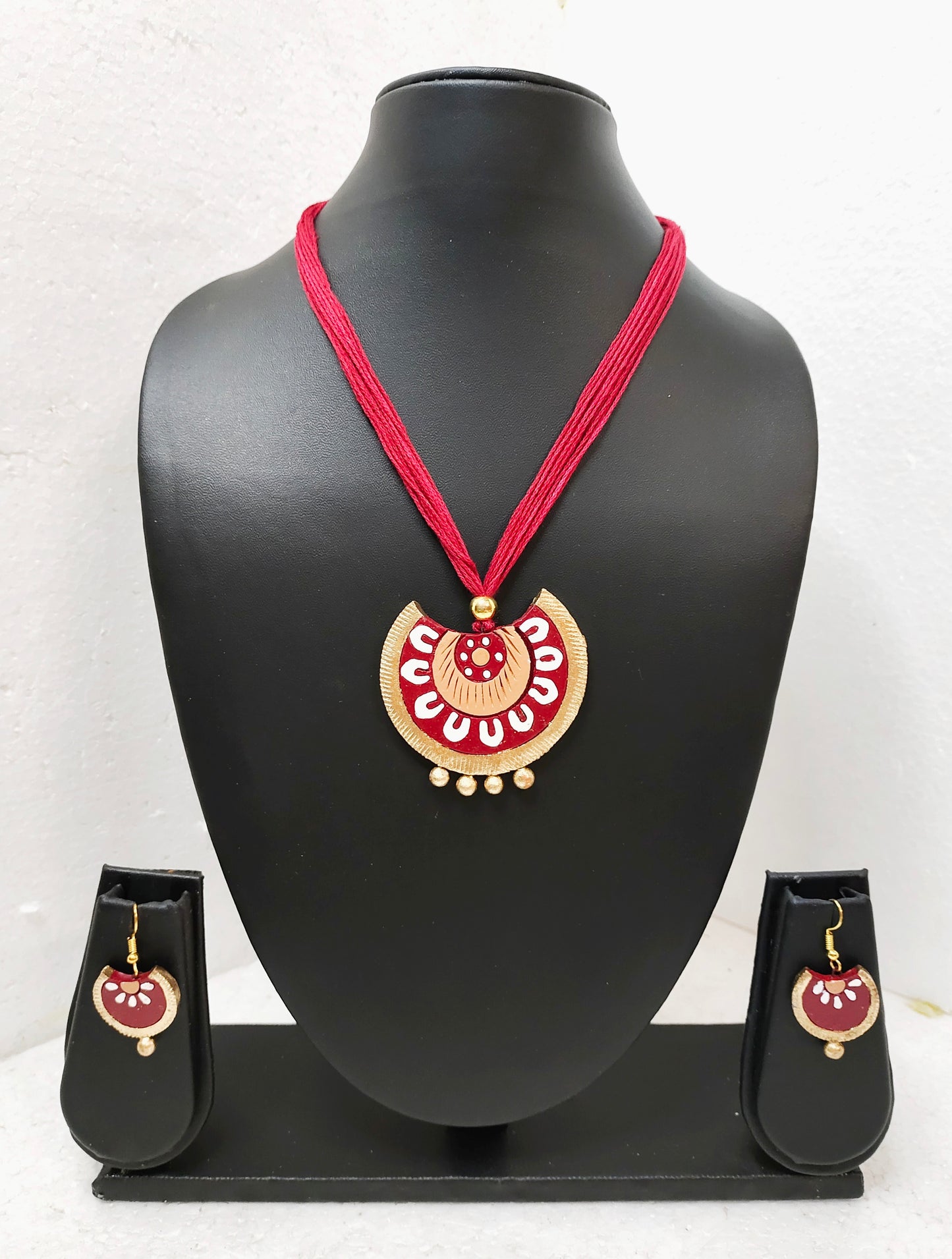 Handcrafted Terracotta Jewellery Set | Unique Indian Ethnic Designs | Eco-Friendly Accessories