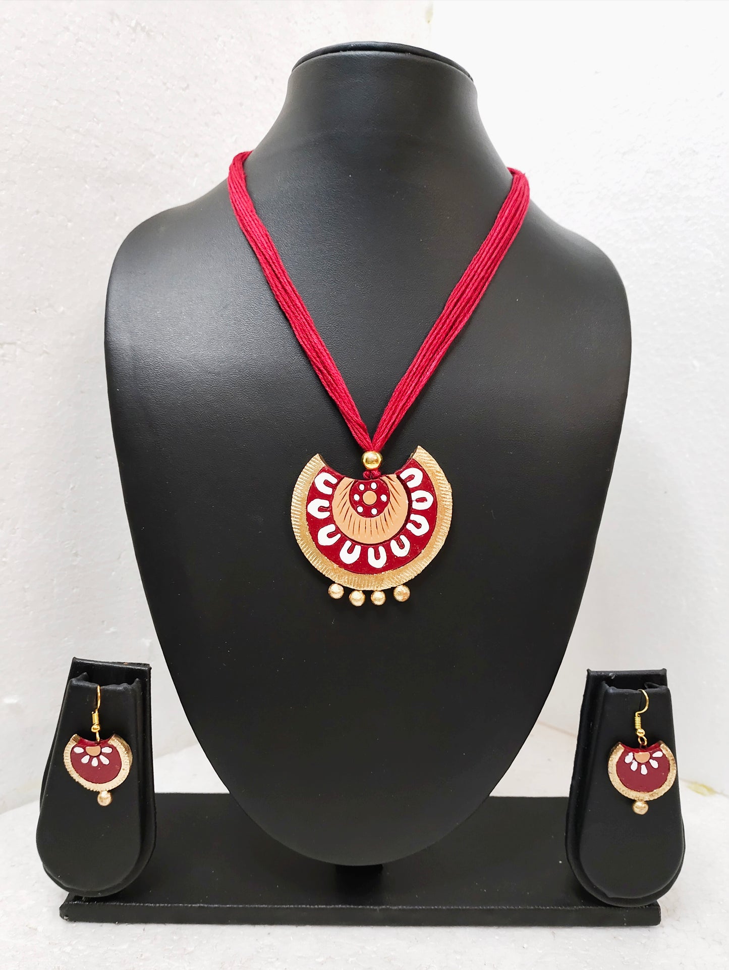 Handcrafted Terracotta Jewellery Set | Unique Indian Ethnic Designs | Eco-Friendly Accessories