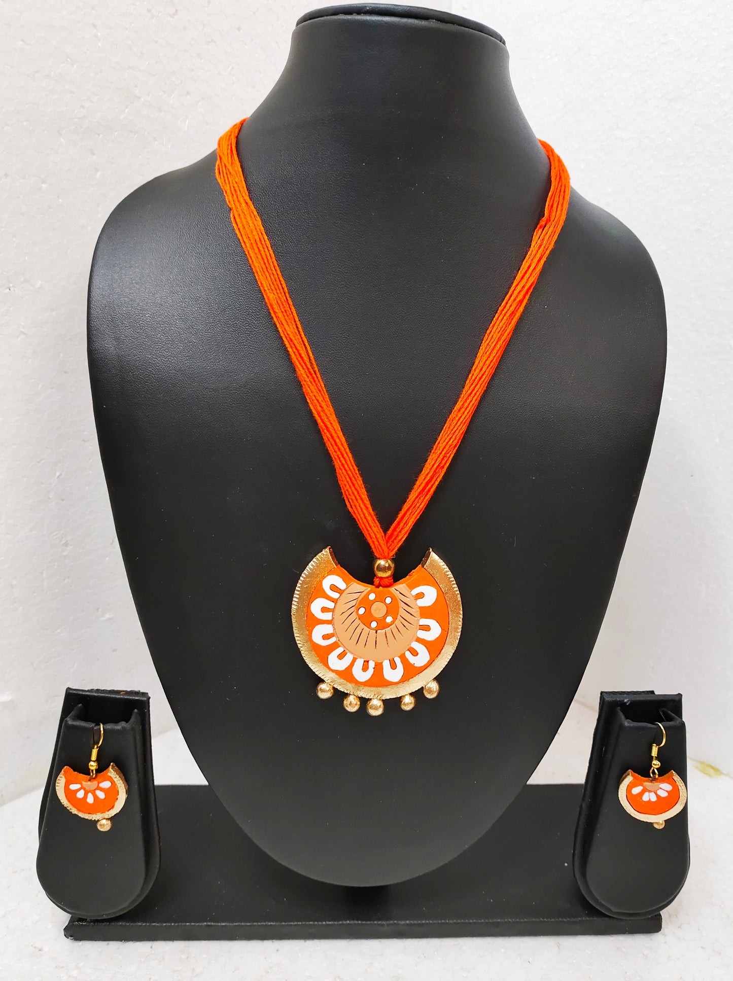 Handcrafted Terracotta Jewellery Set | Unique Indian Ethnic Designs | Eco-Friendly Accessories