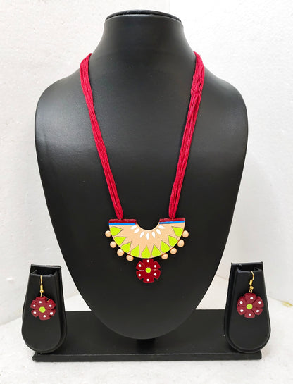 Handcrafted Terracotta Jewellery Set | Unique Indian Ethnic Designs | Eco-Friendly Accessories