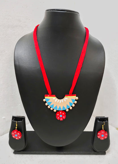 Handcrafted Terracotta Jewellery Set | Unique Indian Ethnic Designs | Eco-Friendly Accessories