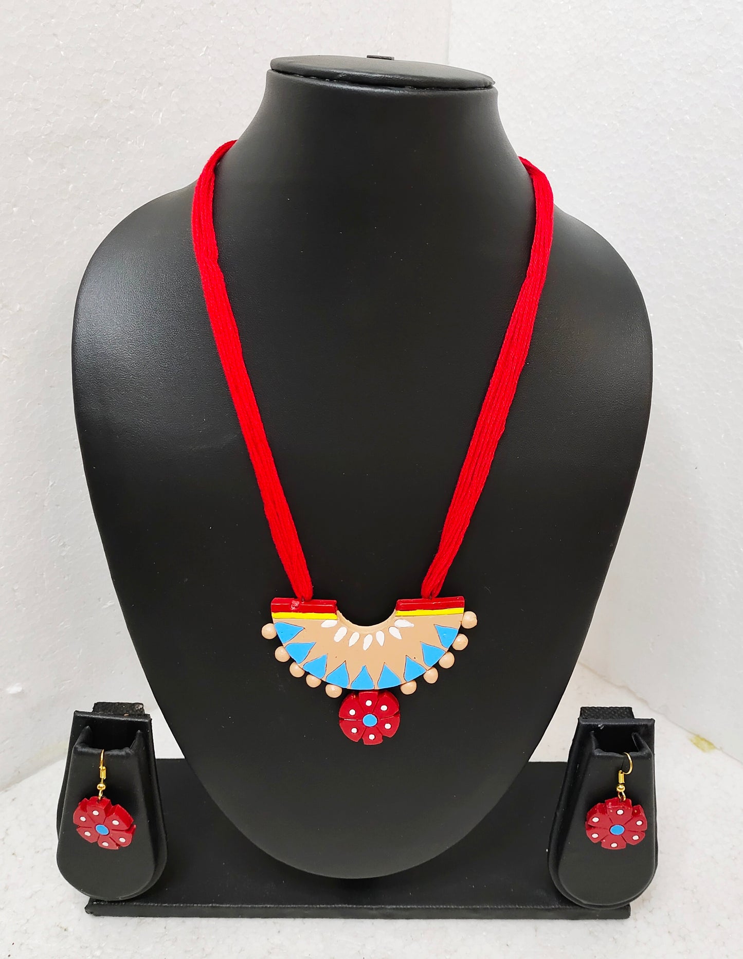 Handcrafted Terracotta Jewellery Set | Unique Indian Ethnic Designs | Eco-Friendly Accessories