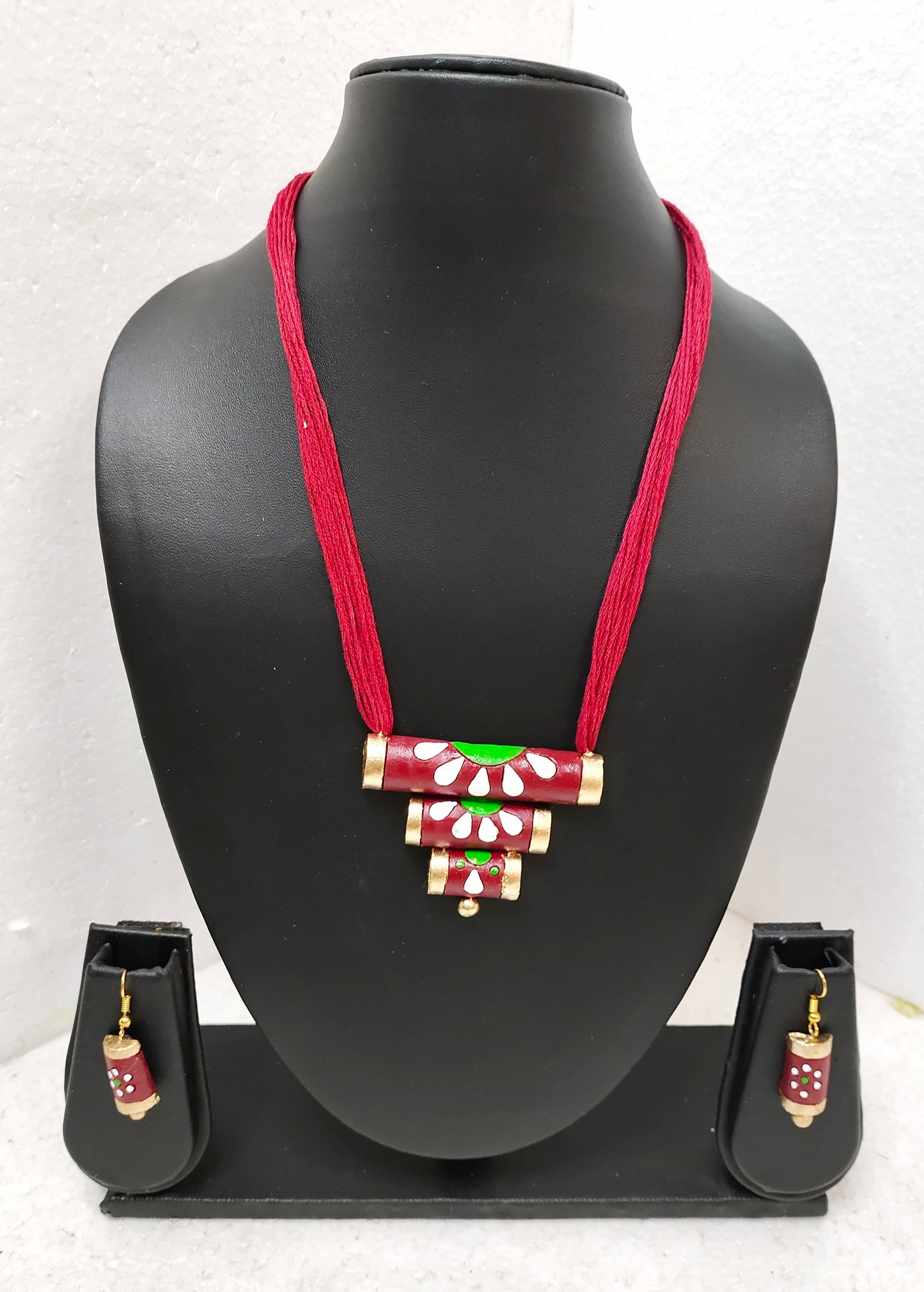 Handcrafted Terracotta Jewellery Set | Unique Indian Ethnic Designs | Eco-Friendly Accessories