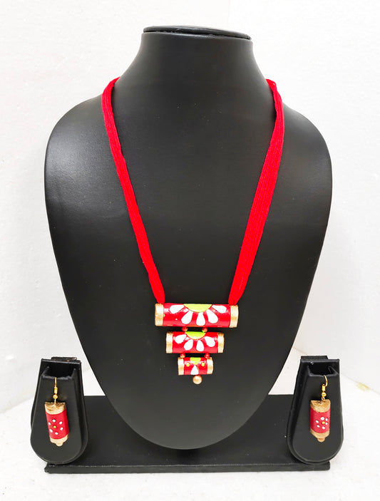 Handcrafted Terracotta Jewellery Set | Unique Indian Ethnic Designs | Eco-Friendly Accessories