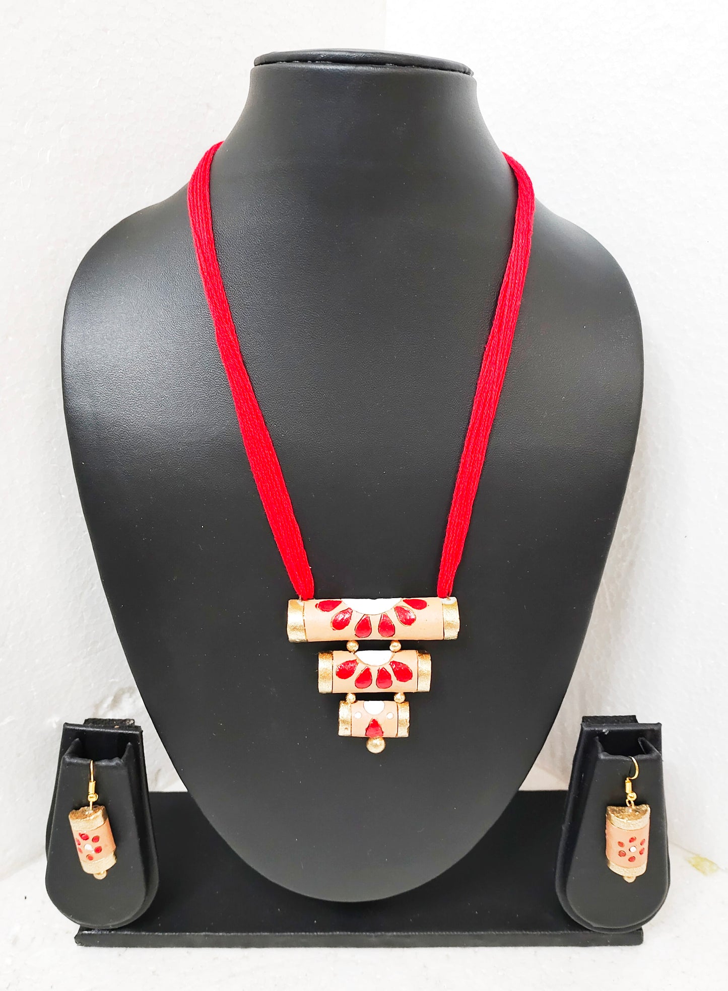 Handcrafted Terracotta Jewellery Set | Unique Indian Ethnic Designs | Eco-Friendly Accessories