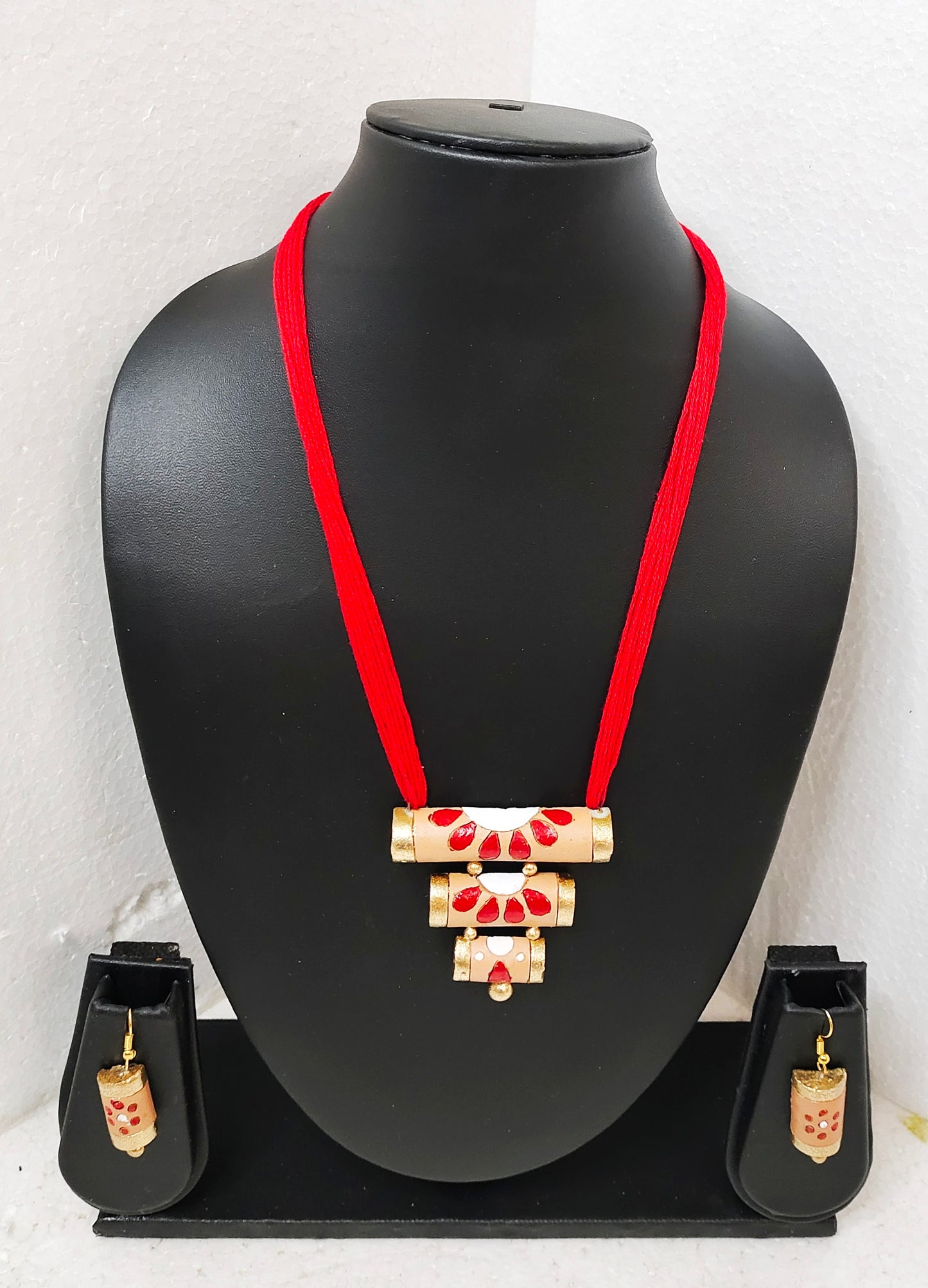 Handcrafted Terracotta Jewellery Set | Unique Indian Ethnic Designs | Eco-Friendly Accessories