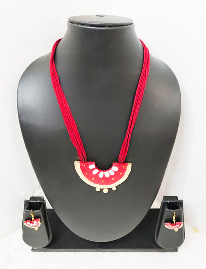 Handcrafted Terracotta Jewellery Set | Unique Indian Ethnic Designs | Eco-Friendly Accessories