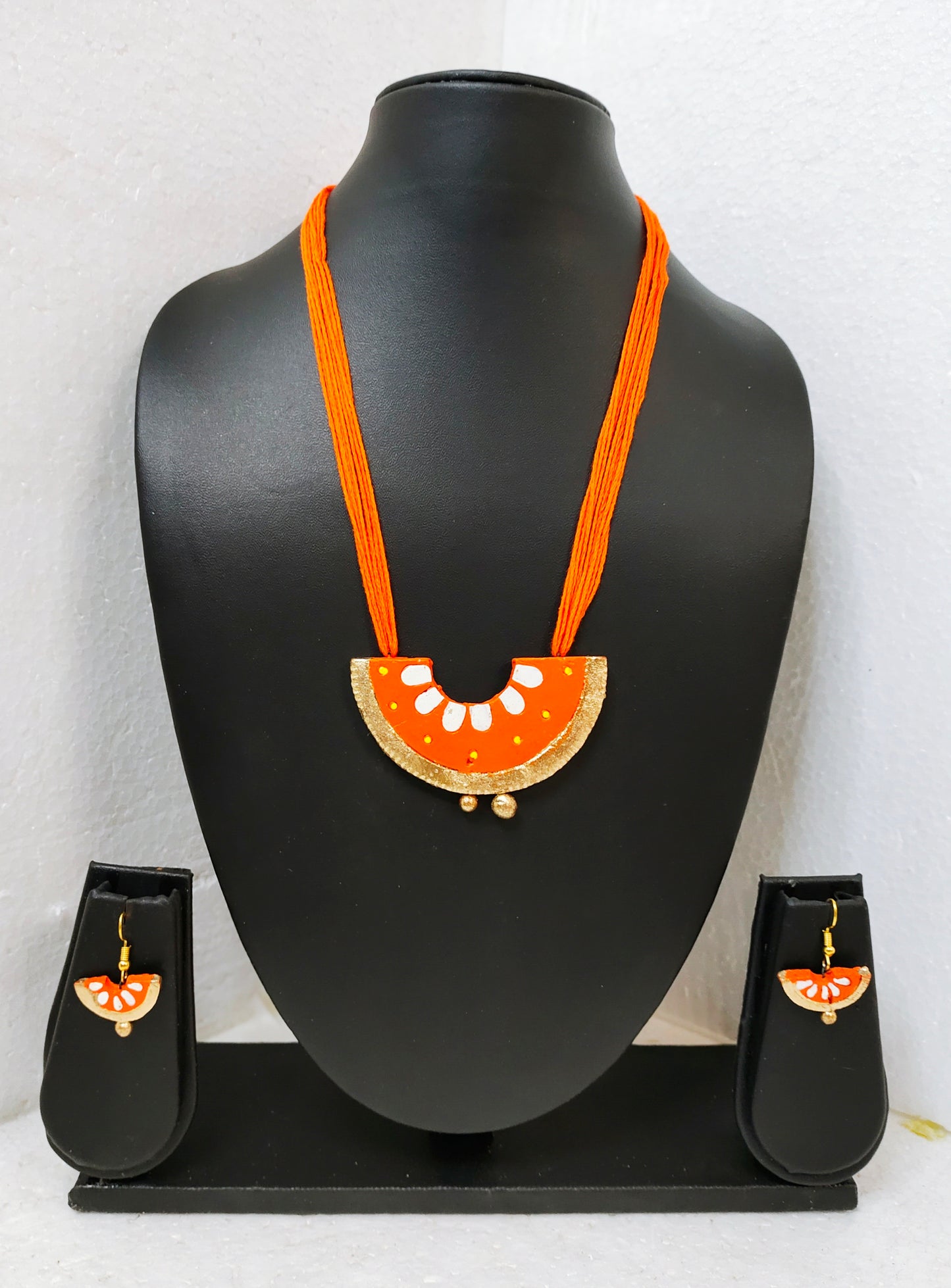 Handcrafted Terracotta Jewellery Set | Unique Indian Ethnic Designs | Eco-Friendly Accessories