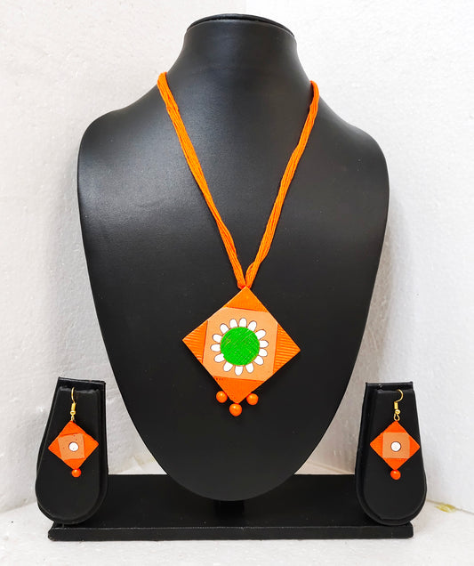 Handcrafted Terracotta Jewellery Set | Unique Indian Ethnic Designs | Eco-Friendly Accessories