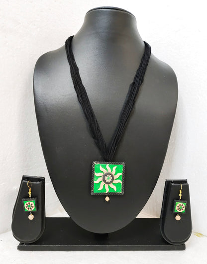 Title: Handcrafted Terracotta Jewellery Set | Unique Indian Ethnic Designs | Eco-Friendly Accessories