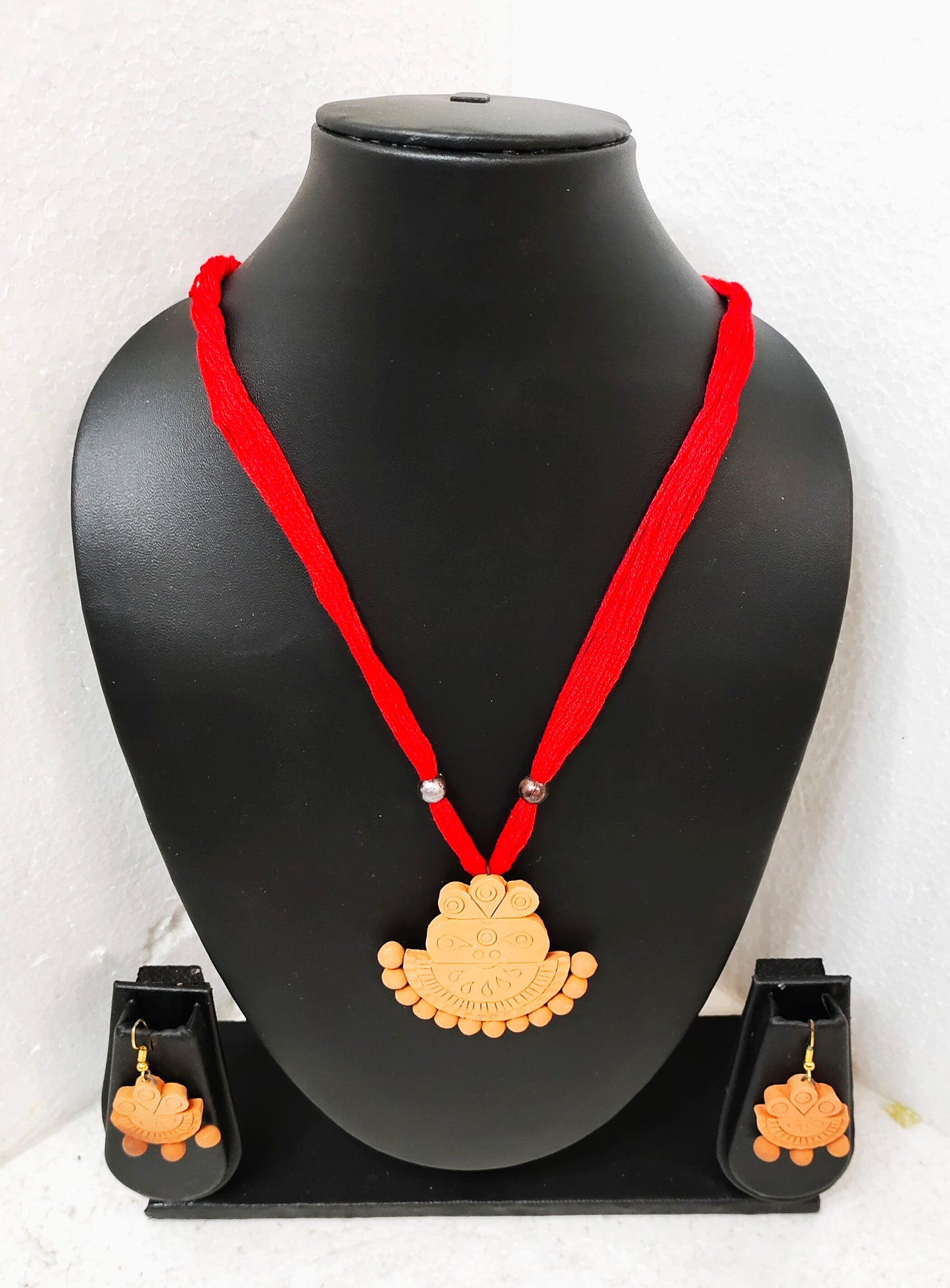 Handcrafted Terracotta Jewellery Set | Unique Indian Ethnic Designs | Eco-Friendly Accessories