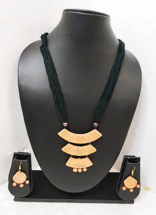 Handcrafted Terracotta Jewellery Set | Unique Indian Ethnic Designs | Eco-Friendly Accessories