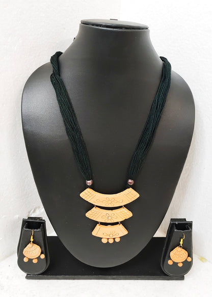 Handcrafted Terracotta Jewellery Set | Unique Indian Ethnic Designs | Eco-Friendly Accessories