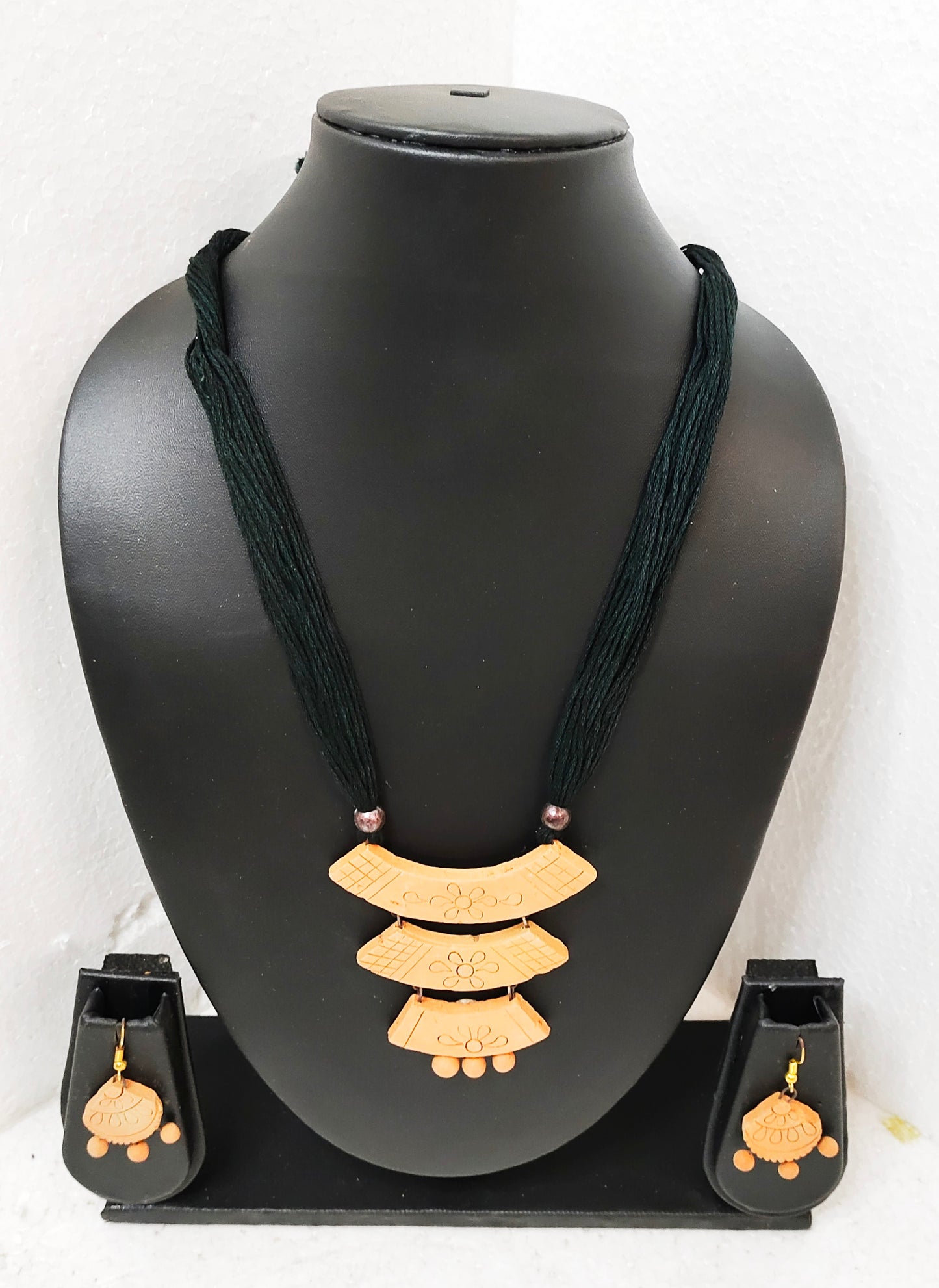 Handcrafted Terracotta Jewellery Set | Unique Indian Ethnic Designs | Eco-Friendly Accessories