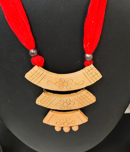 Title: Handcrafted Terracotta Jewellery Set | Unique Indian Ethnic Designs | Eco-Friendly Accessories