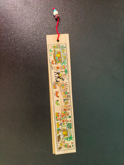 Patachitra Bookmark - Unique and Colorful Way to Keep Your Place in a Book